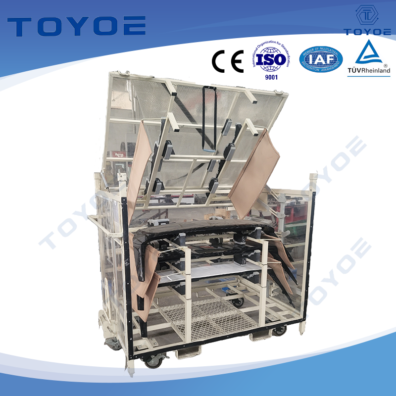 Frame in metallo intercambiabile con fodere a vuoto proteggono i componenti in modo efficiente.