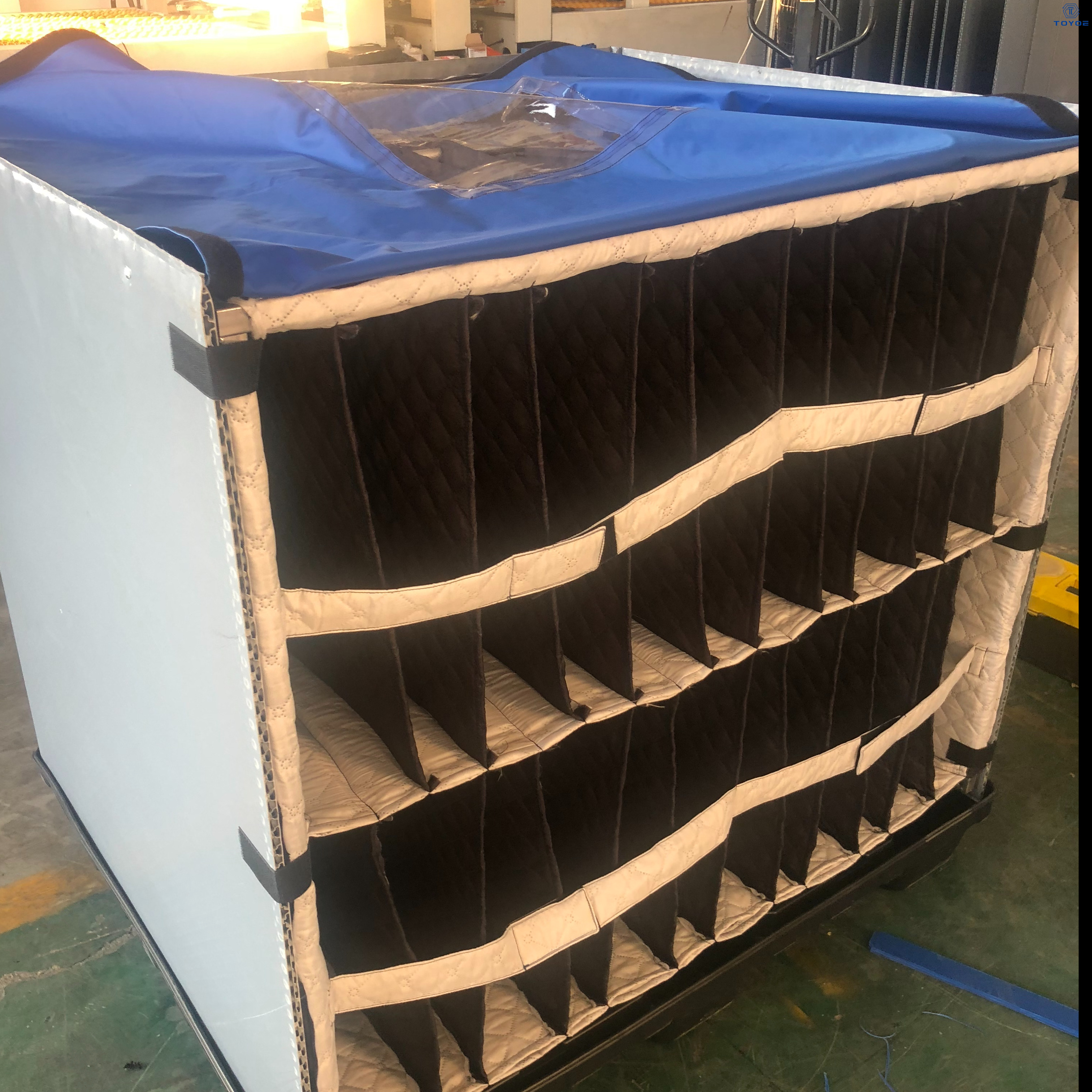 Scatola di stoccaggio ad incastro scompartimento regolabile, plastica resistente