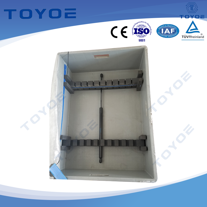 Forme personalizzate per contenitori per imballaggi per celle a batteria HDPE