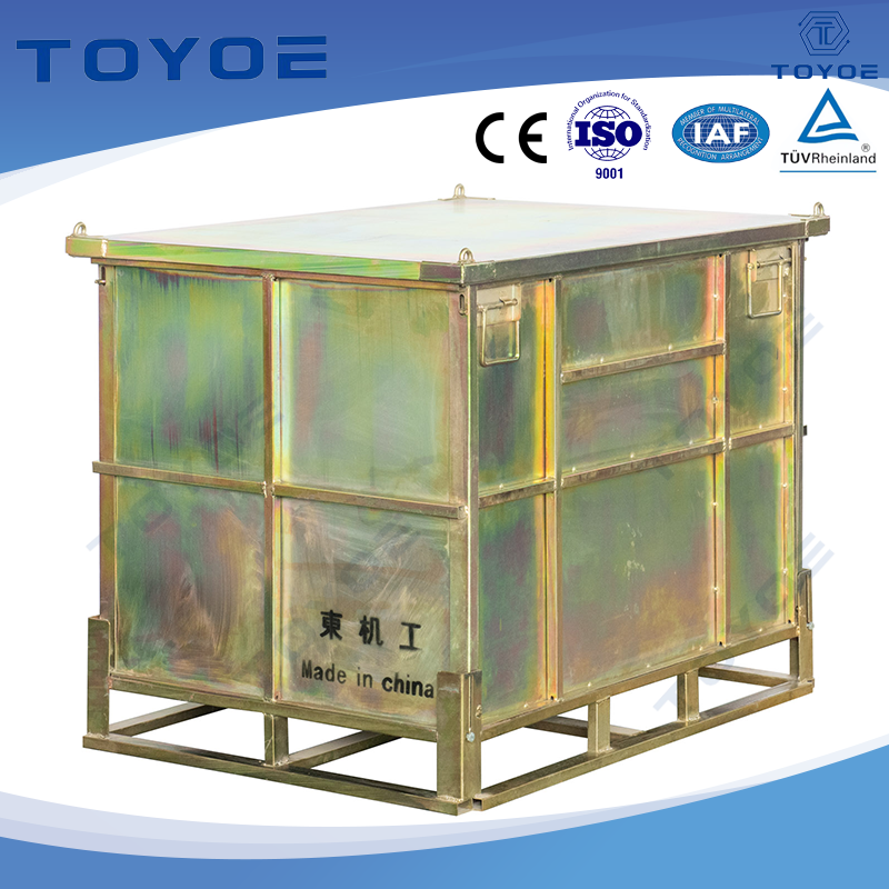 Le rack metalliche equipaggiate dal posizionatore assicurano una manipolazione di fabbrica senza preoccupazioni.