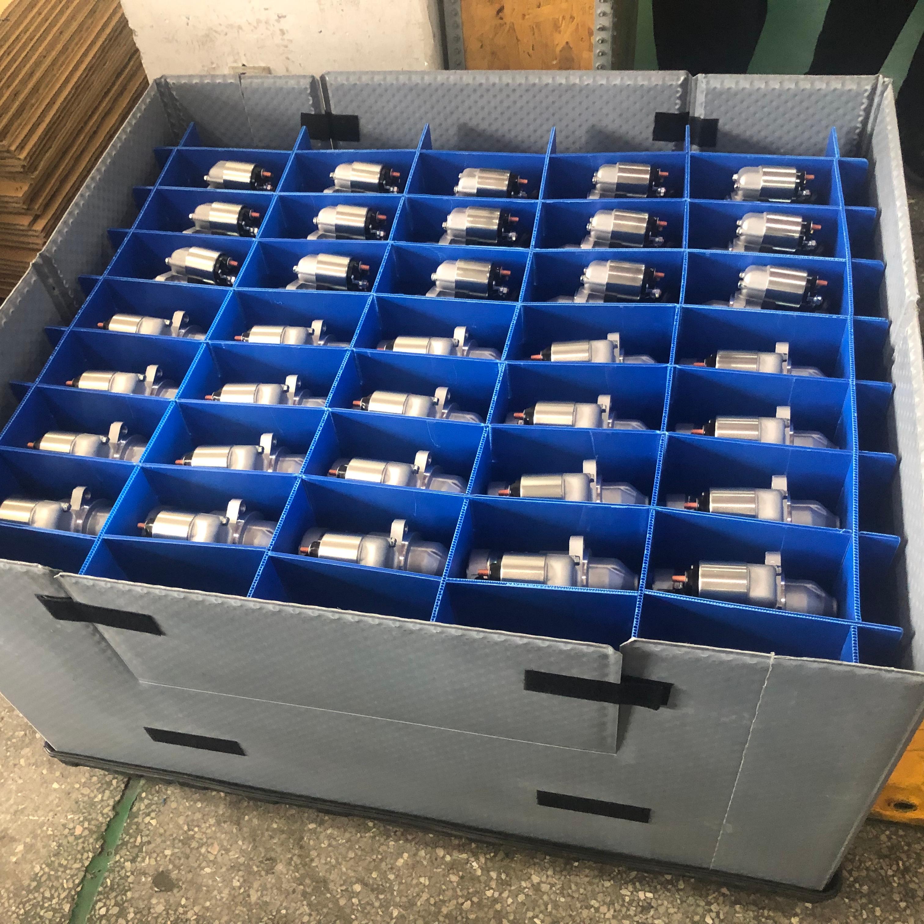 Pallet in plastica a traliccio cavo