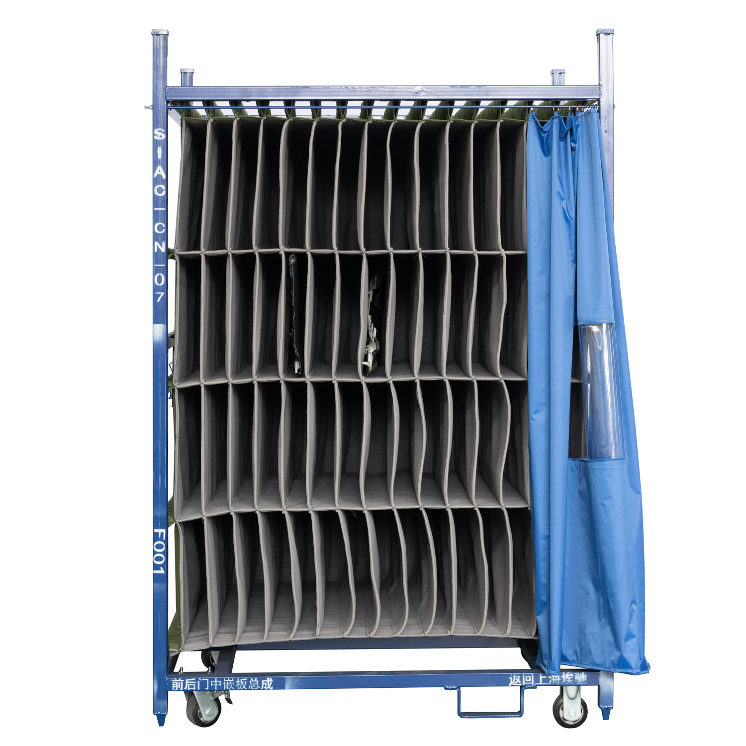 Rack di stoccaggio separatore