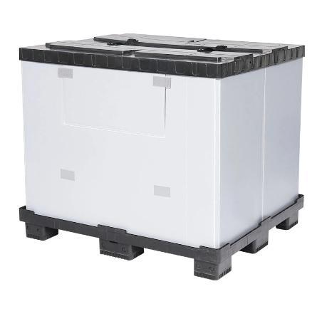 Pallet pieghevole in plastica