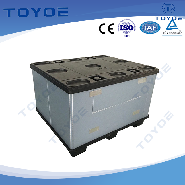 Ford Mustang Engine Transport Pallet Box con rivestimento personalizzato