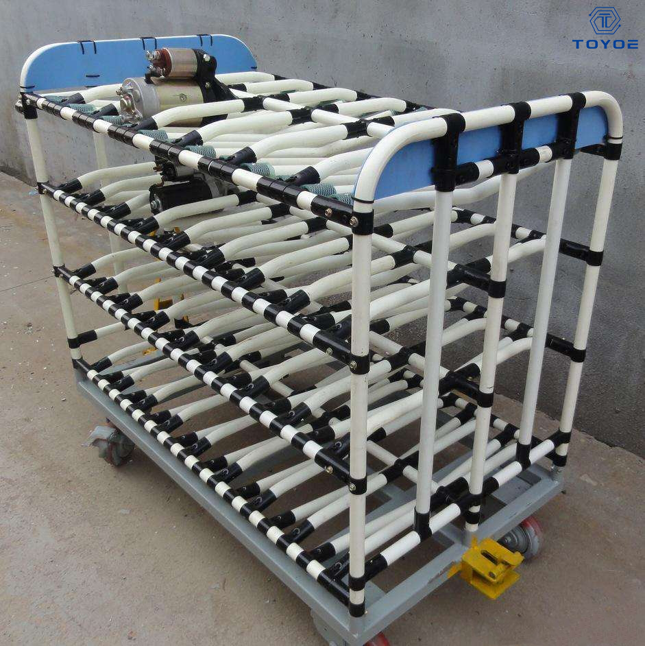 Il rack per tubi composito è conveniente per il trasporto di piccoli componenti