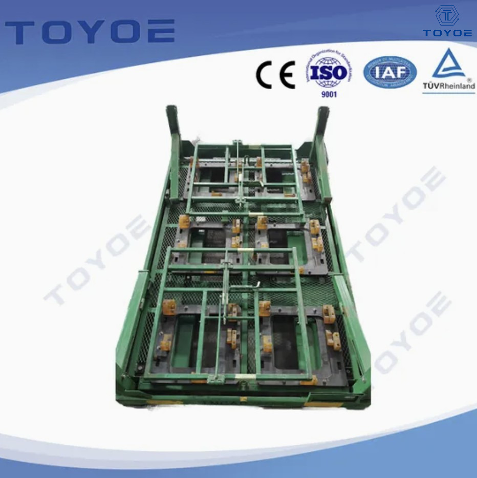 TOYOE Scaffale per componenti di motori automobilistici per soluzioni di stoccaggio e trasporto in acciaio per carichi pesanti