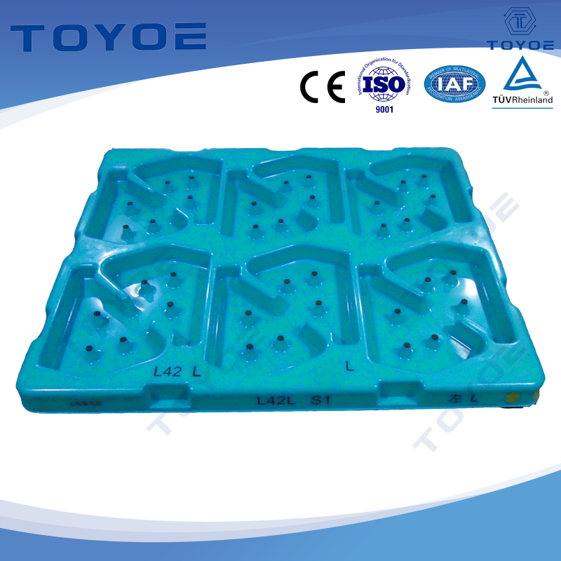 Scatola di plastica foderata in schiuma grigia ideale per lo stoccaggio della molla per auto.