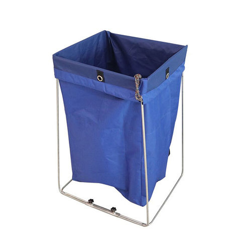 Contenitore porta sacchetti in tessuto in acciaio inox