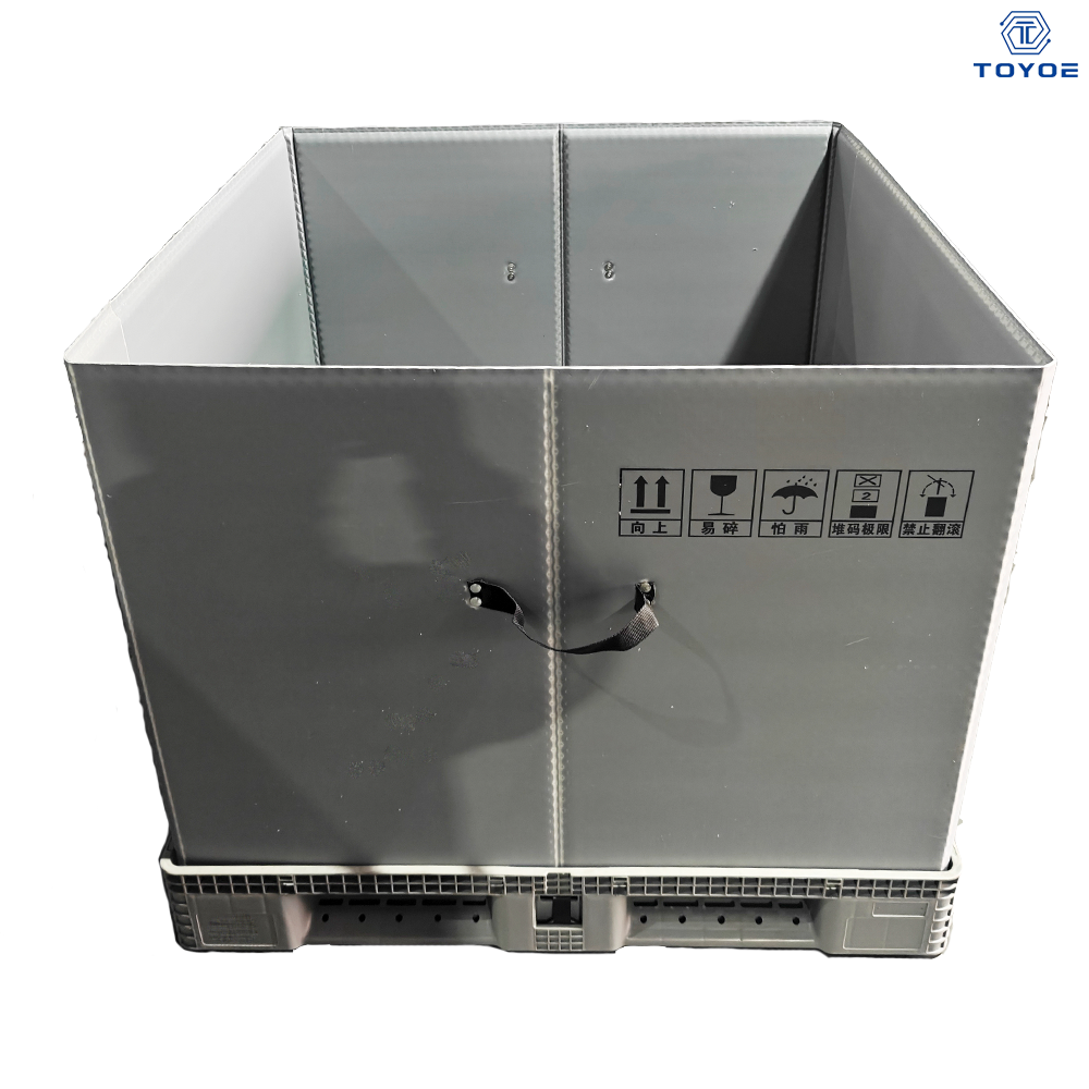 I campioni gratuiti da 1100*1100*1100 mm vengono forniti in scatole di pallet di plastica con un minimo di un pezzo