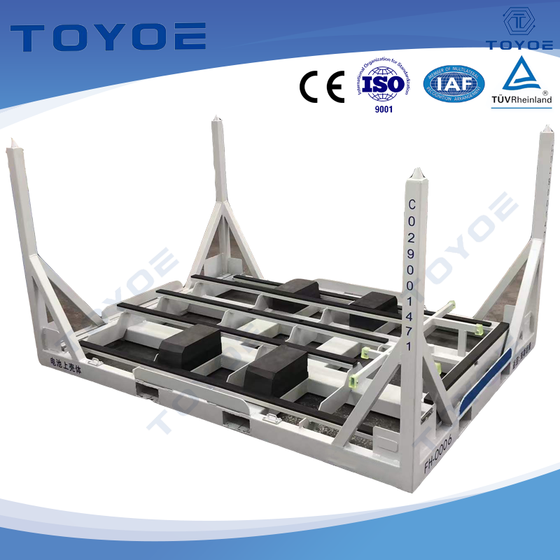 Pulley alla base del rack: perfetta per il trasporto della batteria.
