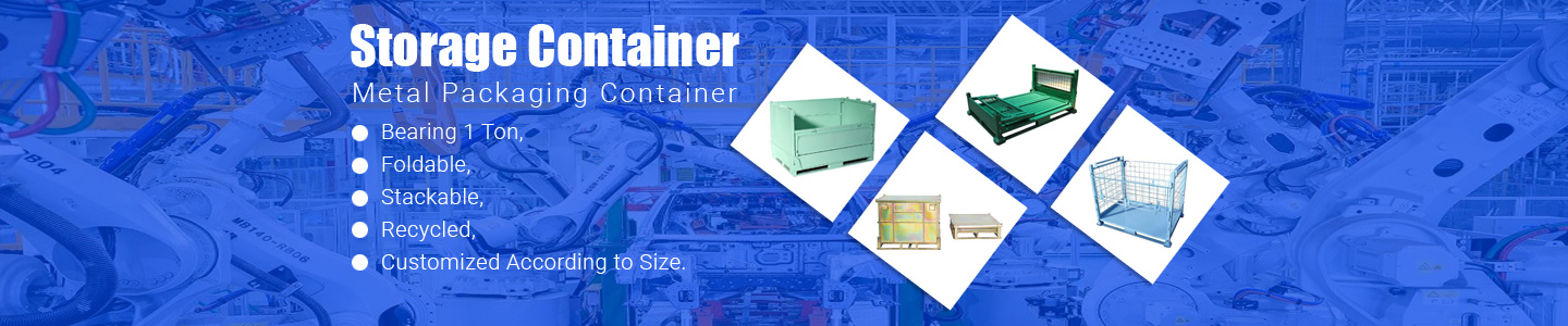 Contenitori per imballaggio logistico in metallo