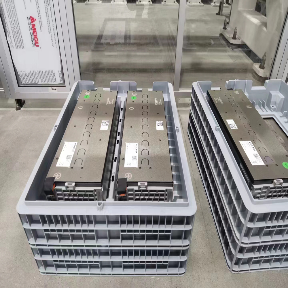 Contenitore per stampaggio ad iniezione di imballaggi per batterie