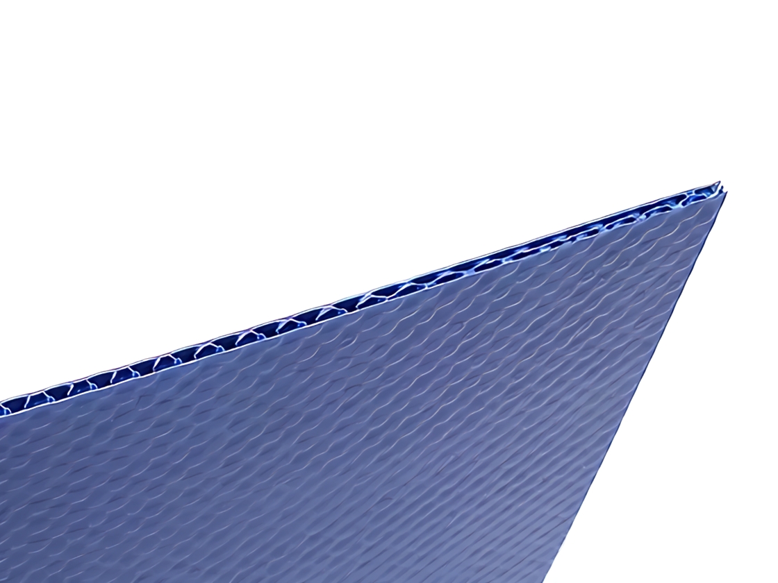 Tavola cava blu da 3 mm