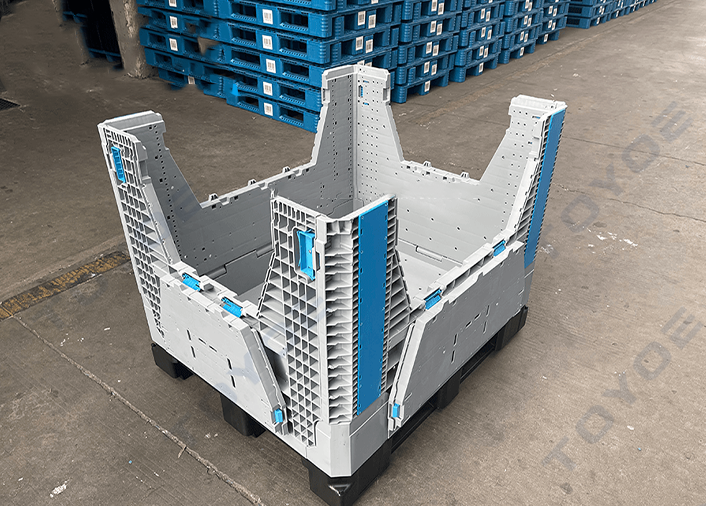 struttura pieghevole per pallet