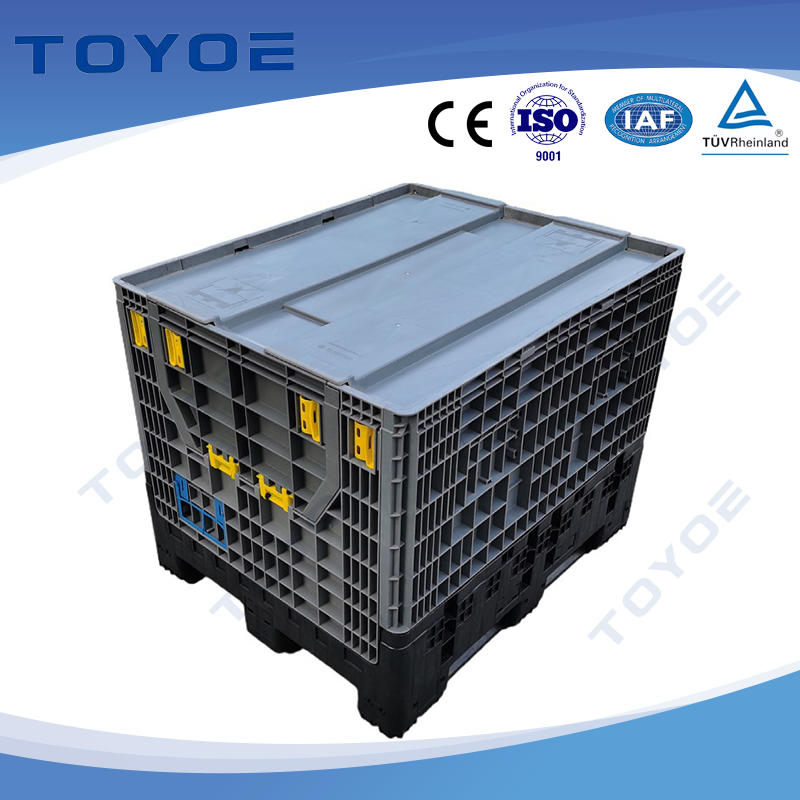 scatola pallet grigia