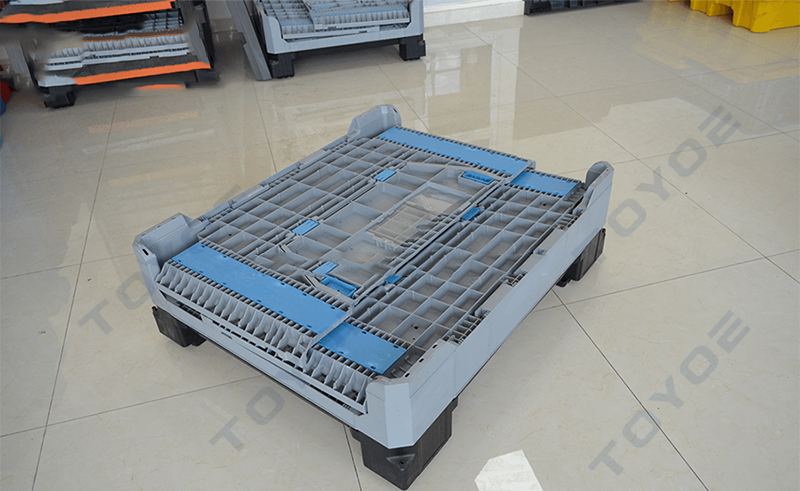 Il pallet box dopo la piegatura